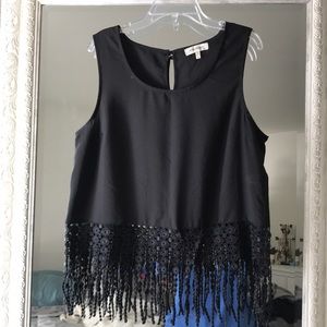 Fringe top